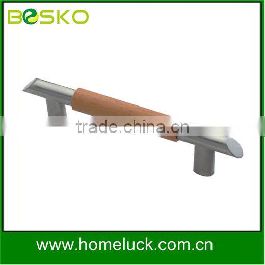 Nature cabinet dresser wood pull handle from shenzhen factory