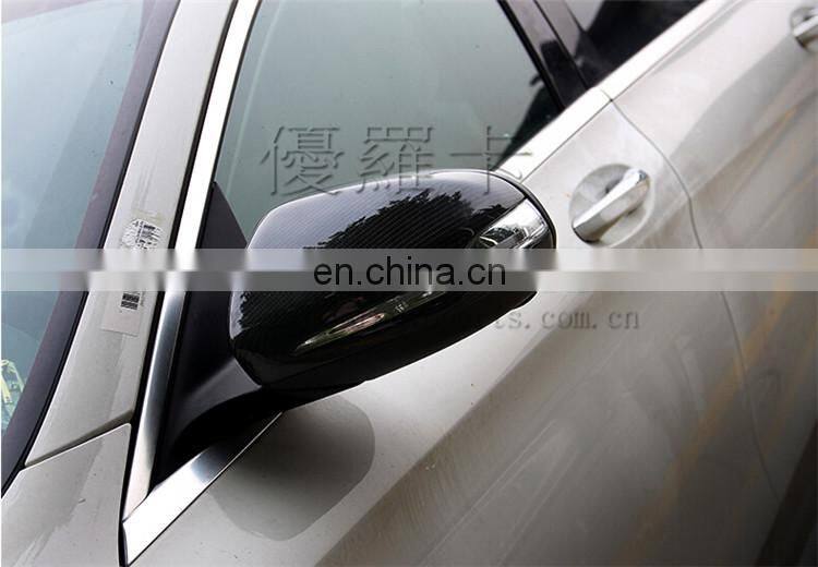 C class w205 S class w222 carbon finber mirror cover with LED light fit for C260 C200 C180 C63 S65 carbon led mirror cover