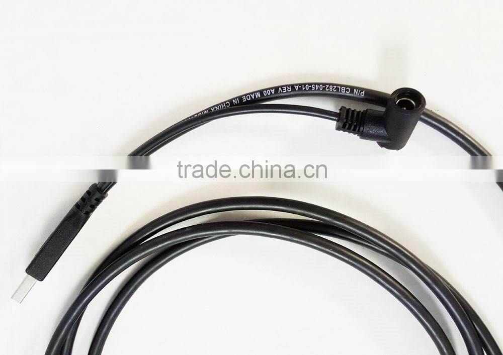 VX820 Double 14pin to USB Cable with DC jack CBL 282-045-01-A