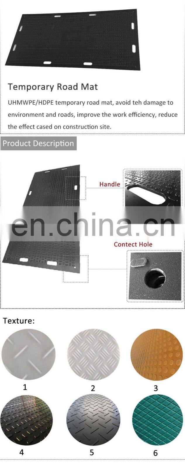 UHMWPE Heavy Duty Temporary Access road Mats