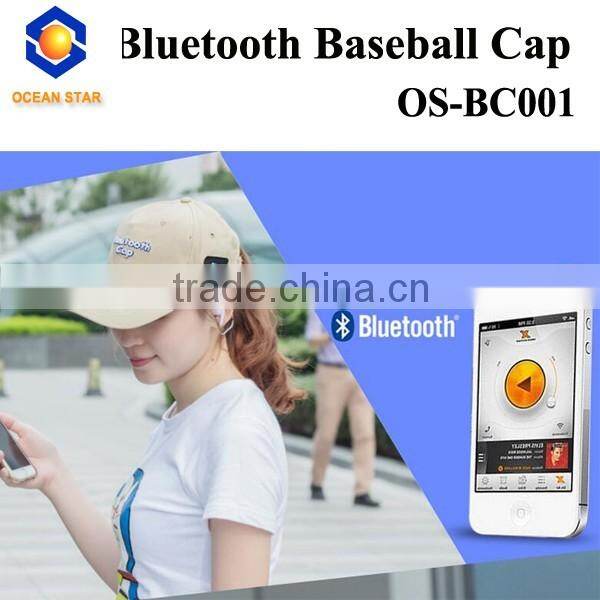 2016 New Bluetooth Baseball Cap/ Hat with Headphone from China