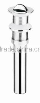 Wholesale Chaoan 201 stainless steel push down pop up Sink basket strainers waste made in china