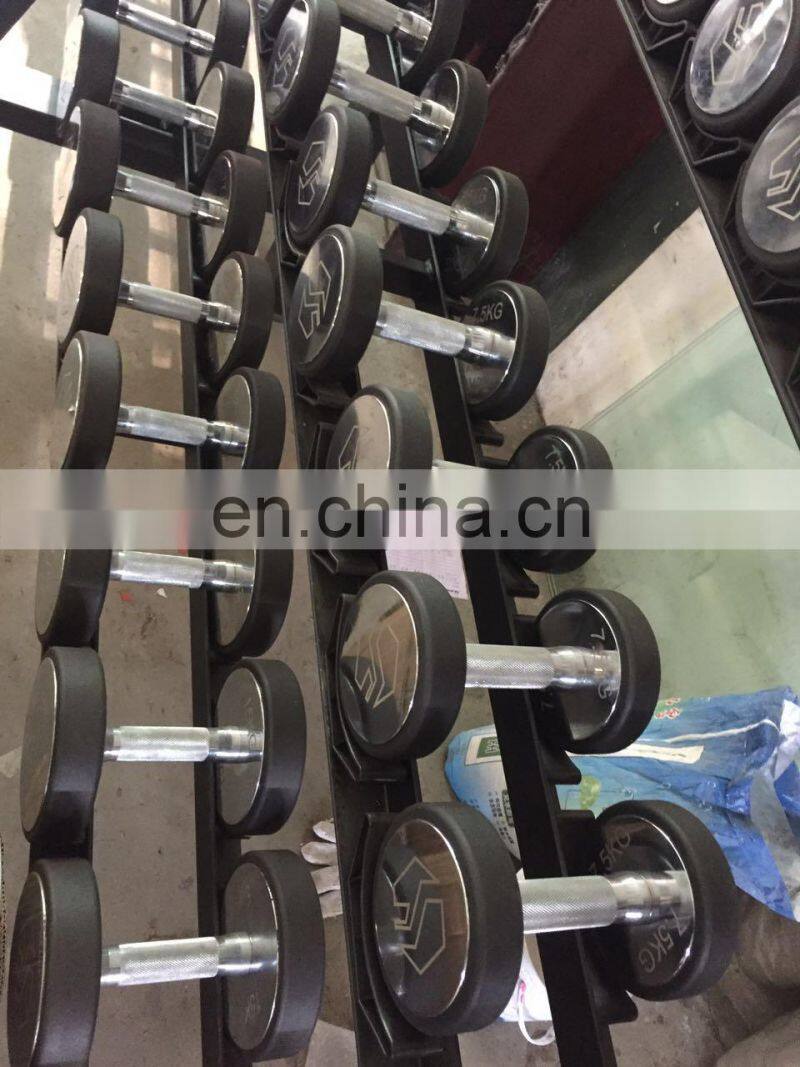 Electroplating gym dumbbell commercial
