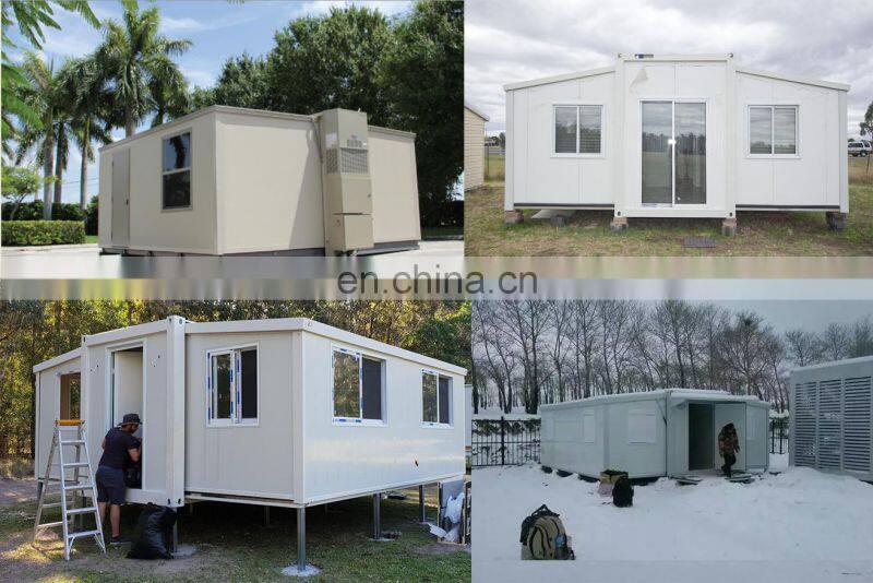 20ft 30ft AS / NZ Standard expandable Three in one folded prefab container home