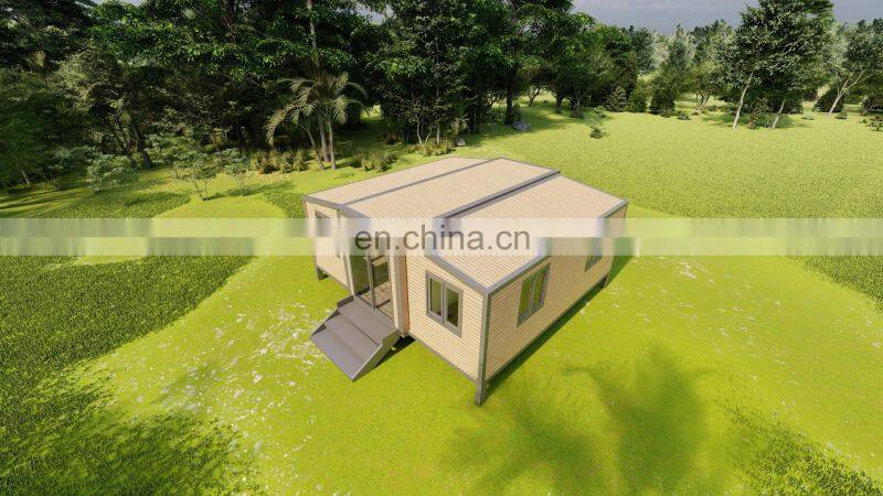 bathroom attached 40ft prefab expandable container homes mobile house 20ft made in China