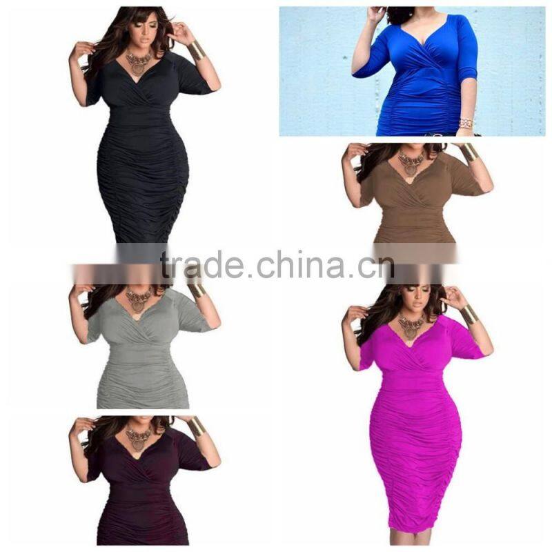 new fashion ladies dress fat women evening dress party dress