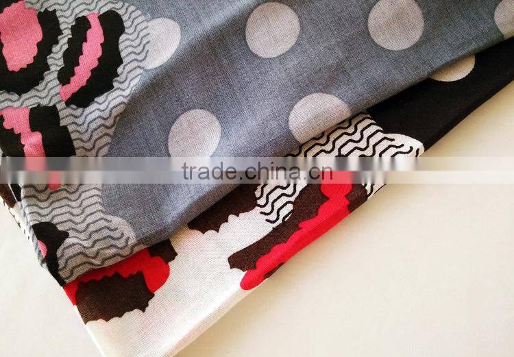 spun rayon fabric printed for china textile