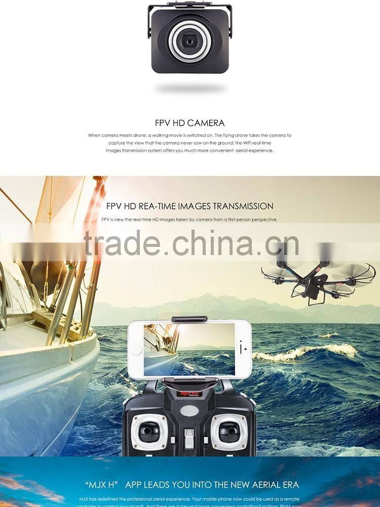 Minitudou helicopter 2.4G Quadcopter New Barometer Height MJX X601H Professional Drone With HD Camera