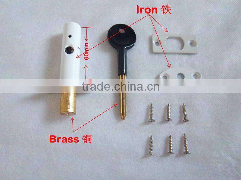 Security door bolt,window lock,rackbolt with key,security bolt