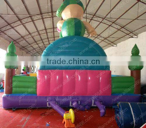 2015 new Mc Dull paradise 10x6m inflatale funcity high quality