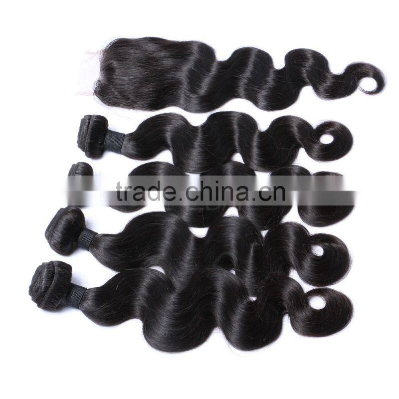 Cheap wavy grade 7a unprocessed virgin malaysian remy body wave human virgin hair weave