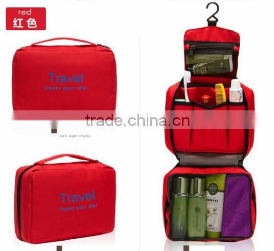 2015 Fashion Makeup Bag Women's Handbag Multifunctional travel cosmetic bag Travel Organizer Bag