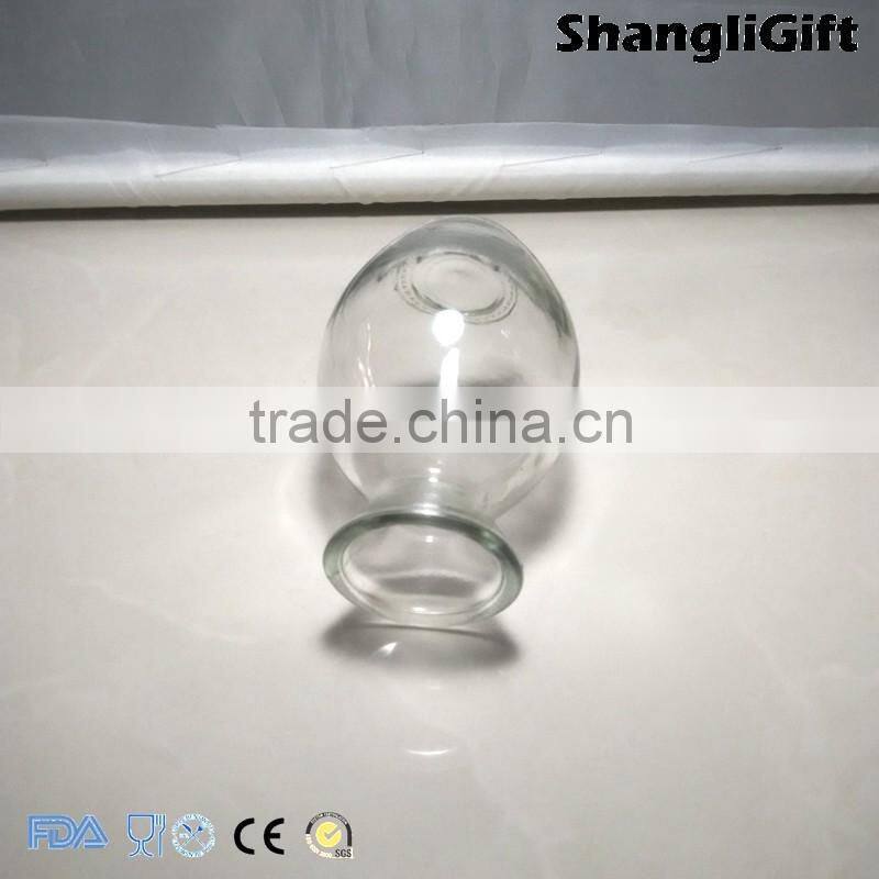 Glass Bottle Empty 170ml For Sake Liquor Glass Flagon