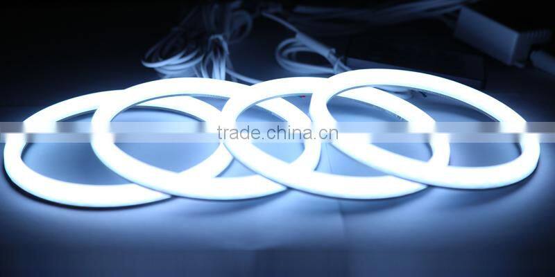 2015 CE certificate hot Selling led car headlights crystal angel eyes for bmw e90