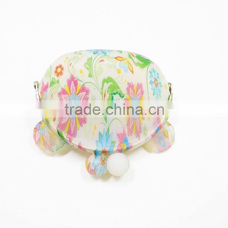 Cute Fashionable Design Silicone Wallet Coin Purse