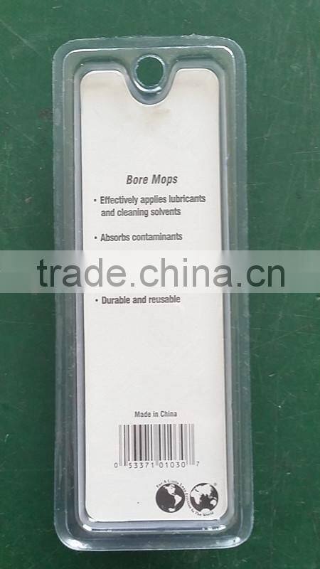 Cotton wire gun cleaning cotton mop for wholesale