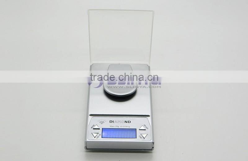 6 Unit Switch CT/DWT/G/GN/OZ/OZT Max 50g Professional 0.001g Jewelry Scale