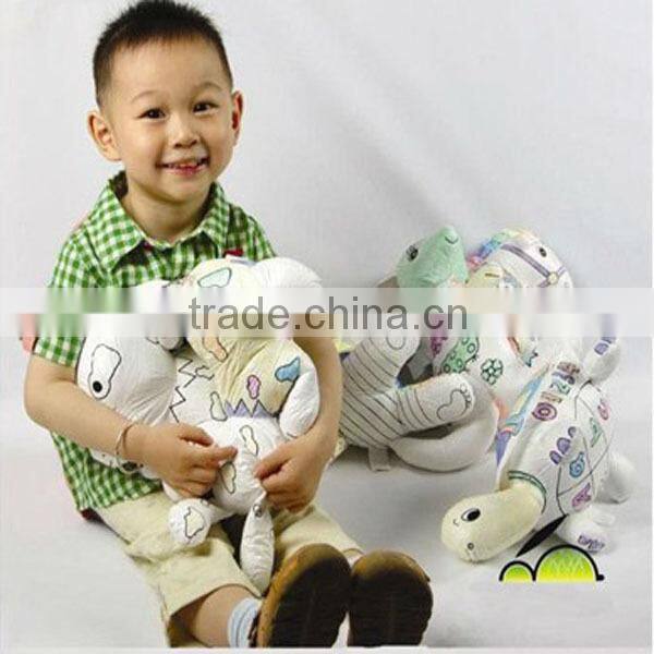 DIY Washable Painting Plush Toy/ DIY PLUSH TOY/Painting Plush Toy