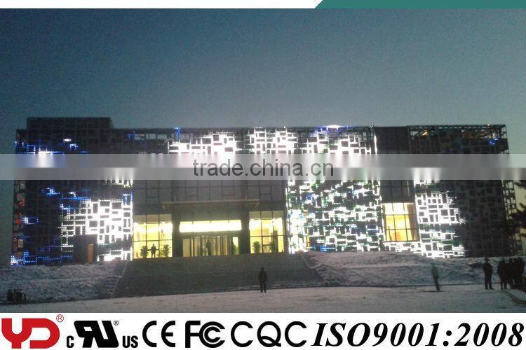 CE FCC SASO ip68 waterproof RGB washer light building facade decoration