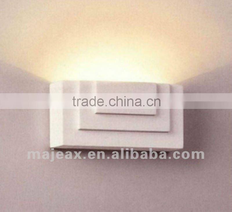 Hotel Electronic Plaster Gypsum Led Wall Lamp 3w