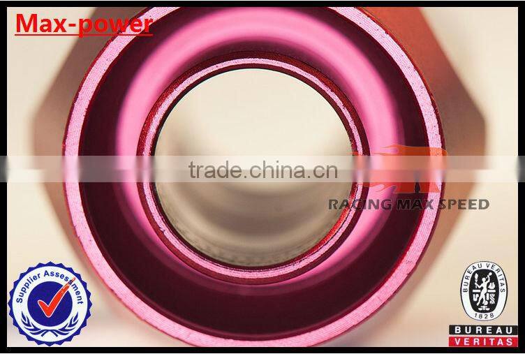 Hot Sale! Oil cooler Hose Fitting 180 degree Push On Hose End AN4 AN6 AN8 AN10 AN12 Blue and Red