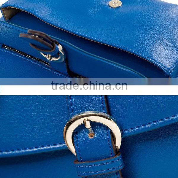 2014 New Genuine Leather Backpack bags for girls