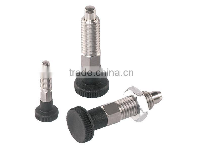 Steel Index Plunger with stop BK29.0003