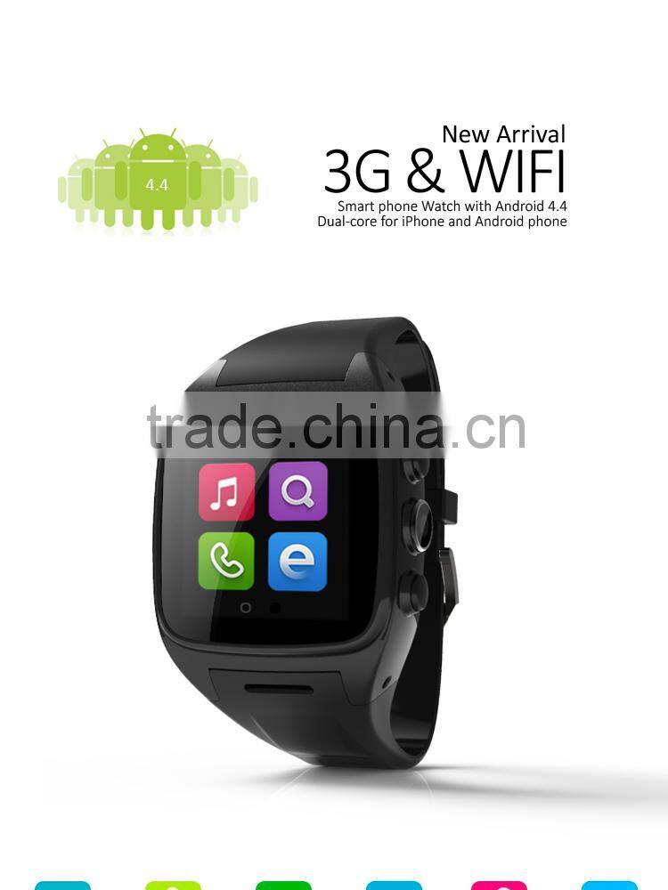 Wifi smart watch 2015 with camera, 3G network mobile watch phones, bulk wholesale gv08 smart watch
