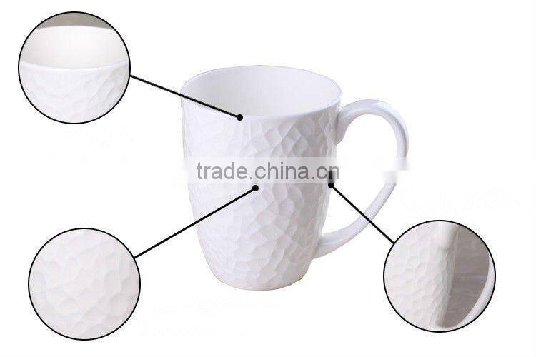 350ml 2012 new design good looking ceramic coffee cup with beautiful logo