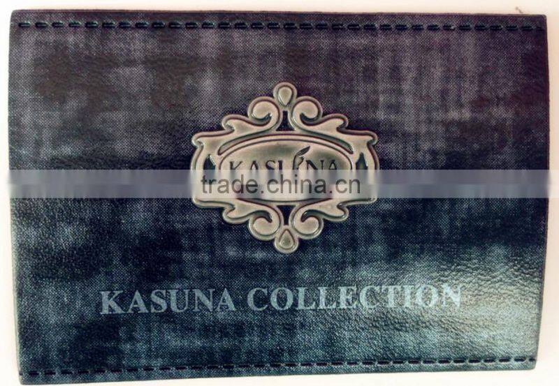 Custom and design good quality printed pu patch for garment and shoes