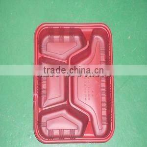 OEM plastic blister packaging,ps plastic blister tray for food serving