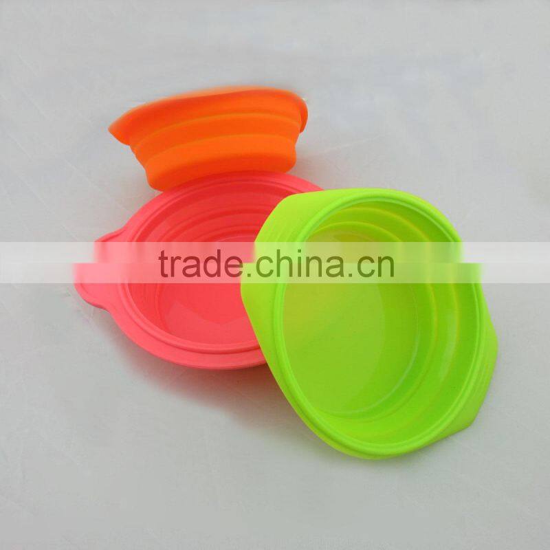 LFGB Silicone Bowl With Custome Logo Eco-friendly Custome Silicone Bowl Dongguan Silicone Bowl