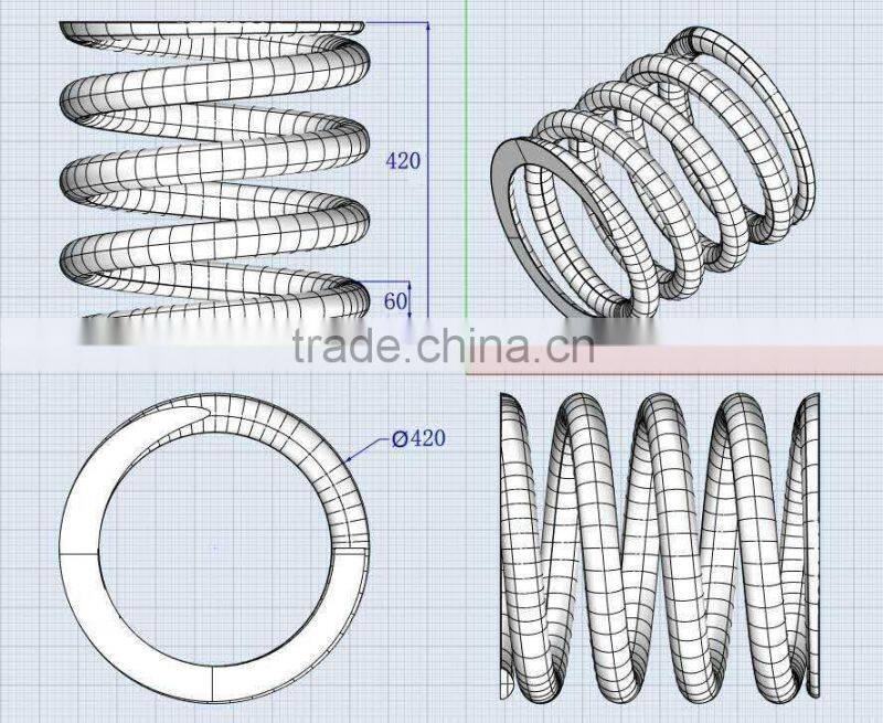 piling kelly bar spring