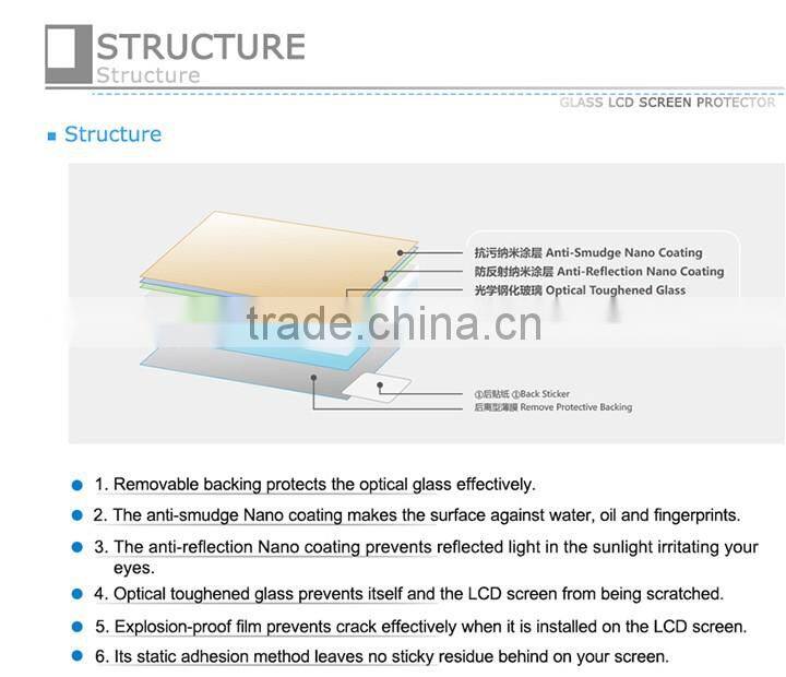 2.5D Round Edge JJC Ultra-thin camera LCD Screen Protector 0.3mm GSP-X70 Glass Screen Protector for Fujifilm