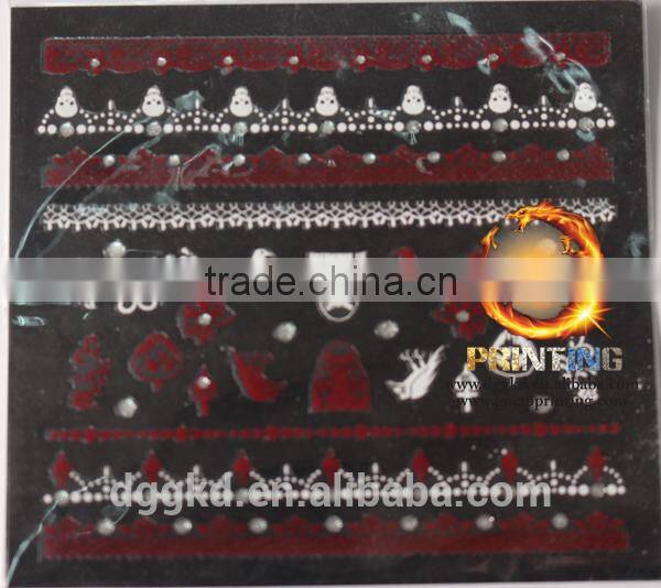 henna tattoo sticker