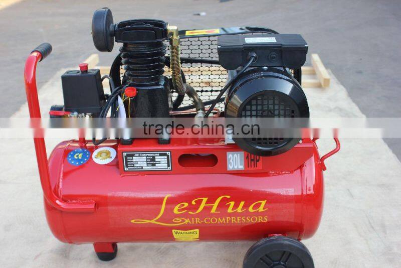 high quality Z type 1.5hp 1400RPM belt driven air compressor