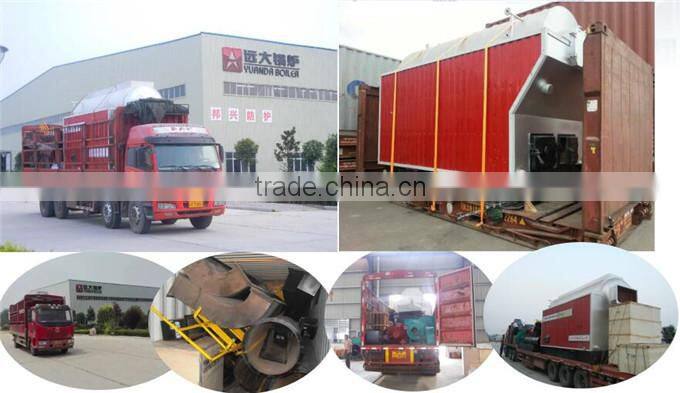 2016 high quality DZH series 2000kg/h wood burning boilers