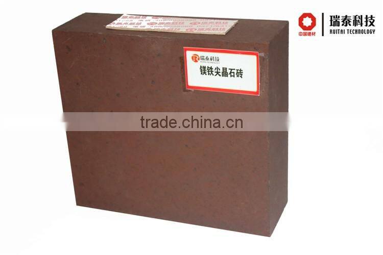 Magnesia-hercynite bricks