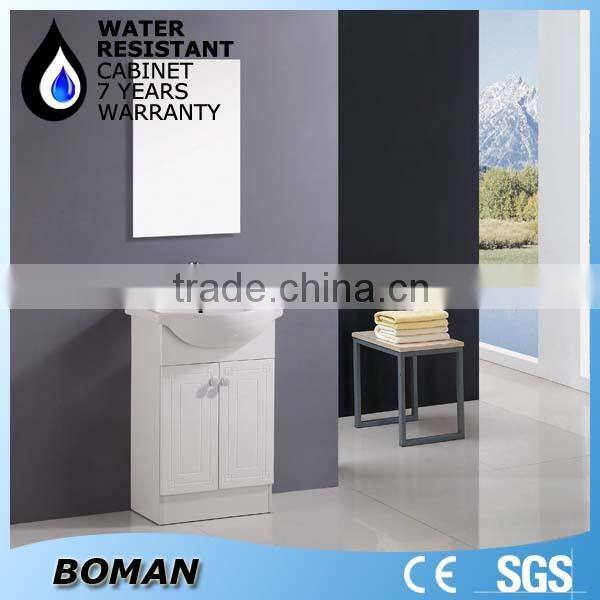 High Quality Spanish Bathroom Vanity with Kick Board