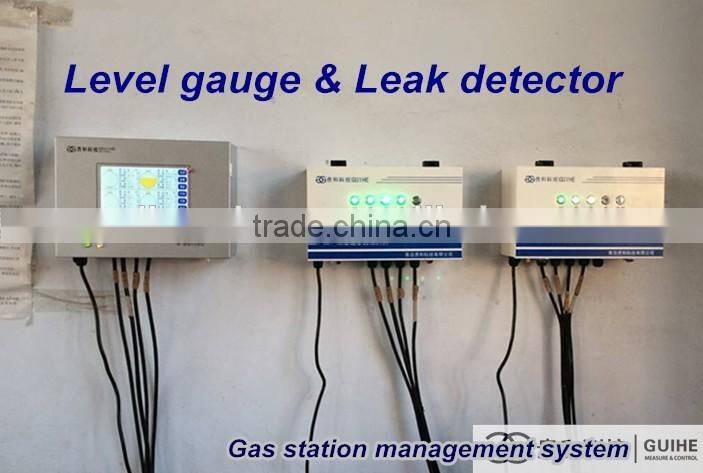 Gas station double walled tank and pipe fuel oil water leak detection sensor Leakage detector