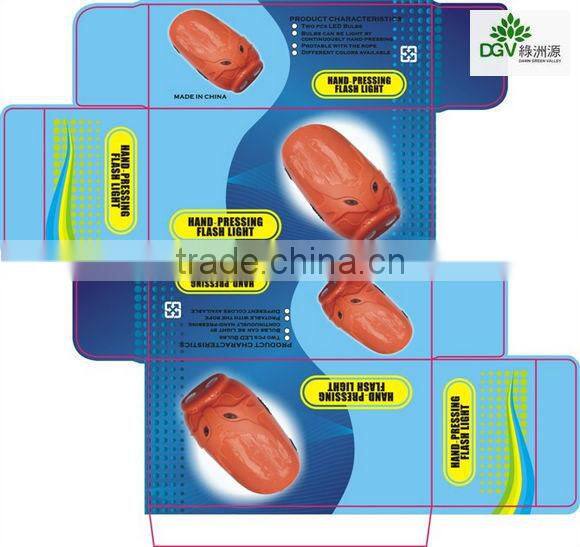 powerful hand-pressing flashlight