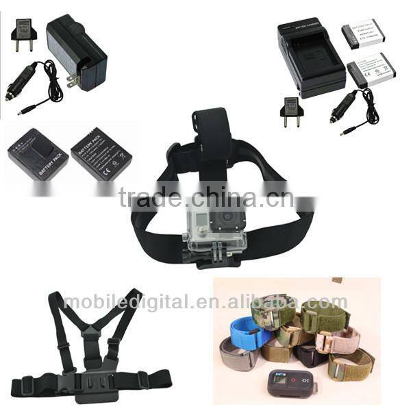 Wholesale for Gopro Aluminum Handle Grip mount with Tripod Adapter
