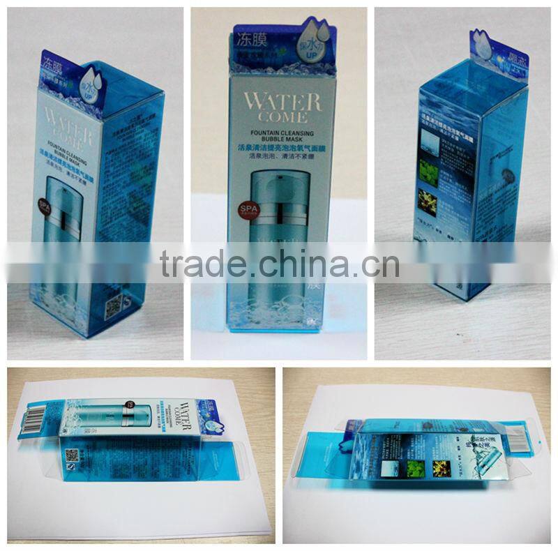 new custom made pet cosmetic packaging box