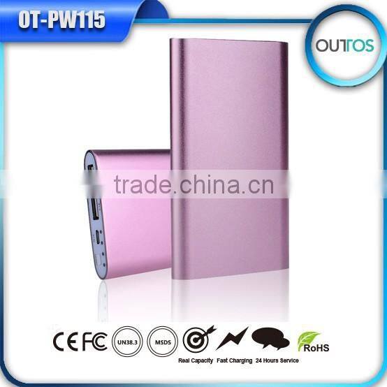 6000mah power bank with dual USB for iphone samsung