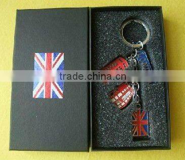 UK flag keychain