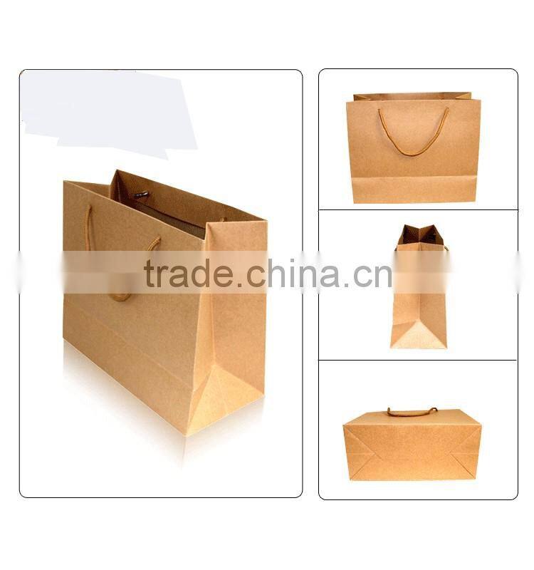 high quality kraft folding paper clothed bag cloth box