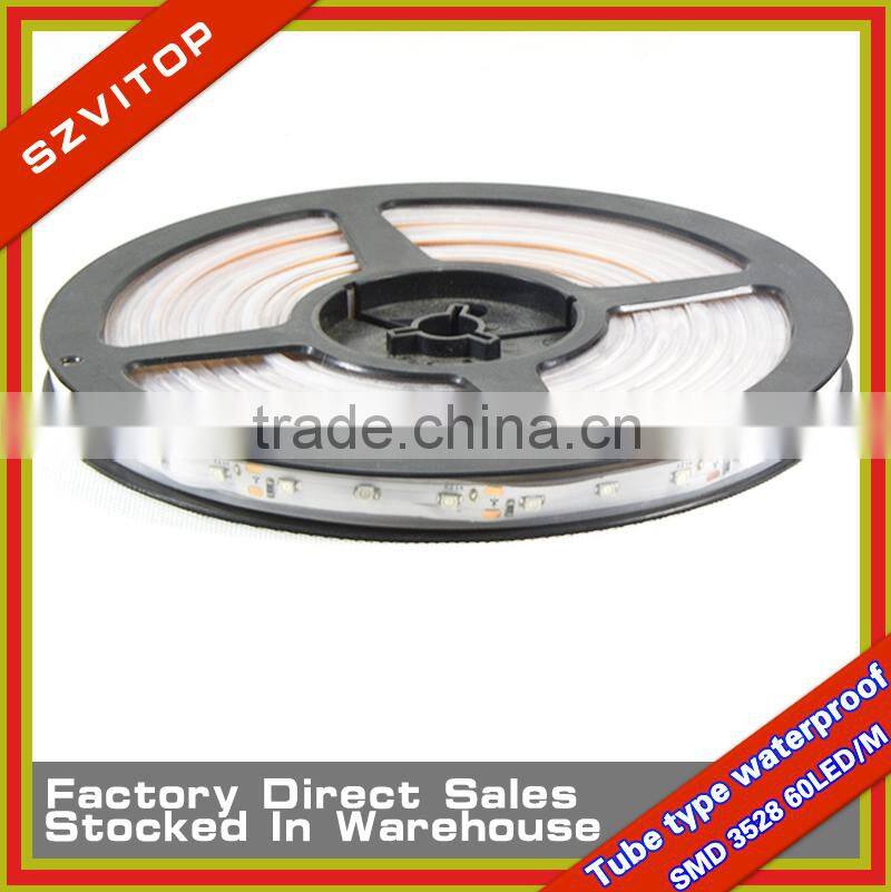 SV Led Flexible Strip White SMD 3528 60Led/m Tube Type Waterproof IP66 China Seller Lowest Price