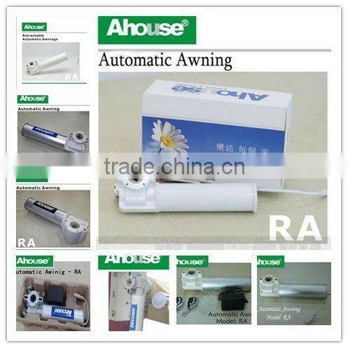 Retractable awning motor/retractable awning opener/electric awning motor