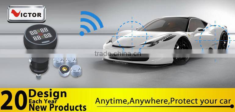 Car TPMS with wireless automatic data transfer