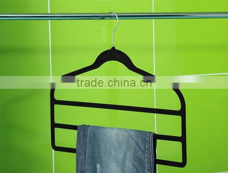 Standby Classic Style Black Nonslip Pants Hanger